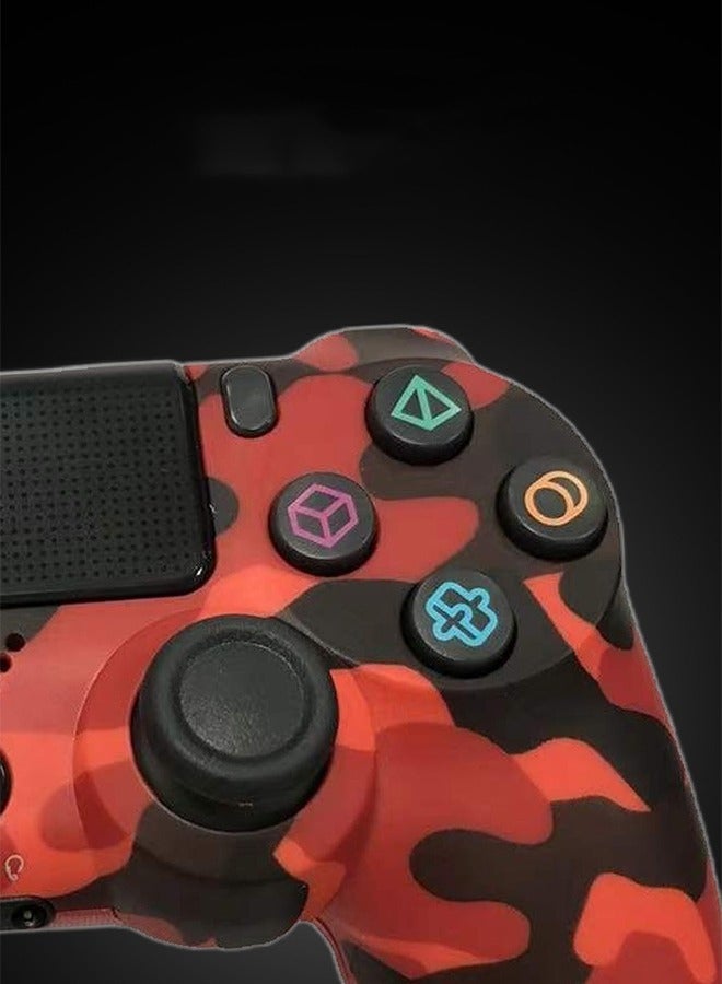 مقبض لعبة بلوتوث لاسلكي مع شريط ضوئي مزدوج يهتز - Image 5