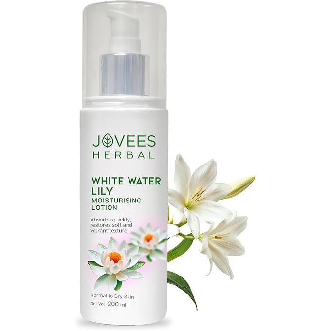 Jovees White Water Lily Moisturising Lotion, 200ml - Image 1
