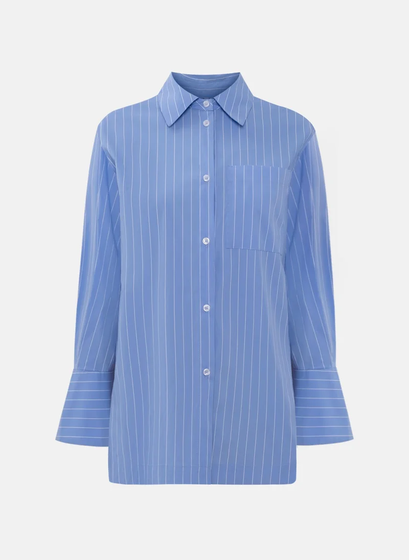 Lichi Loose striped shirt