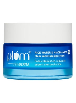 2% Niacinamide & Rice Water Super Light Gel Cream Moisturizer for Face | Oil-Free Hydration | Brightens, Fades Blemishes | Dermat-Tested | All Skin Types | Women & Men | 100% Vegan | 50 g - pzsku/ZFDBD0BCBDE2DB4488A65Z/45/_/1725116956/28998894-25a7-408f-a3a1-921c598a5819