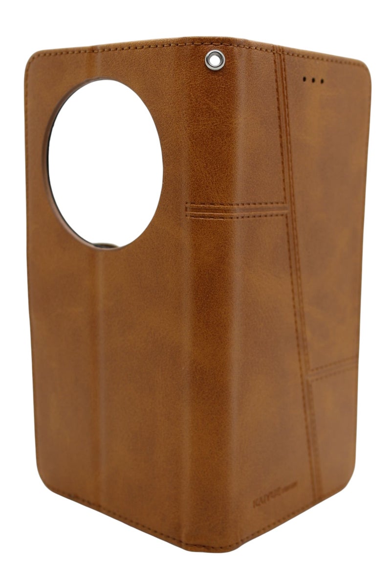 CFS C.F.S Leather Filp Cover For Realme 12 Pro / Realme 12 Pro+ - Havan - Image 3