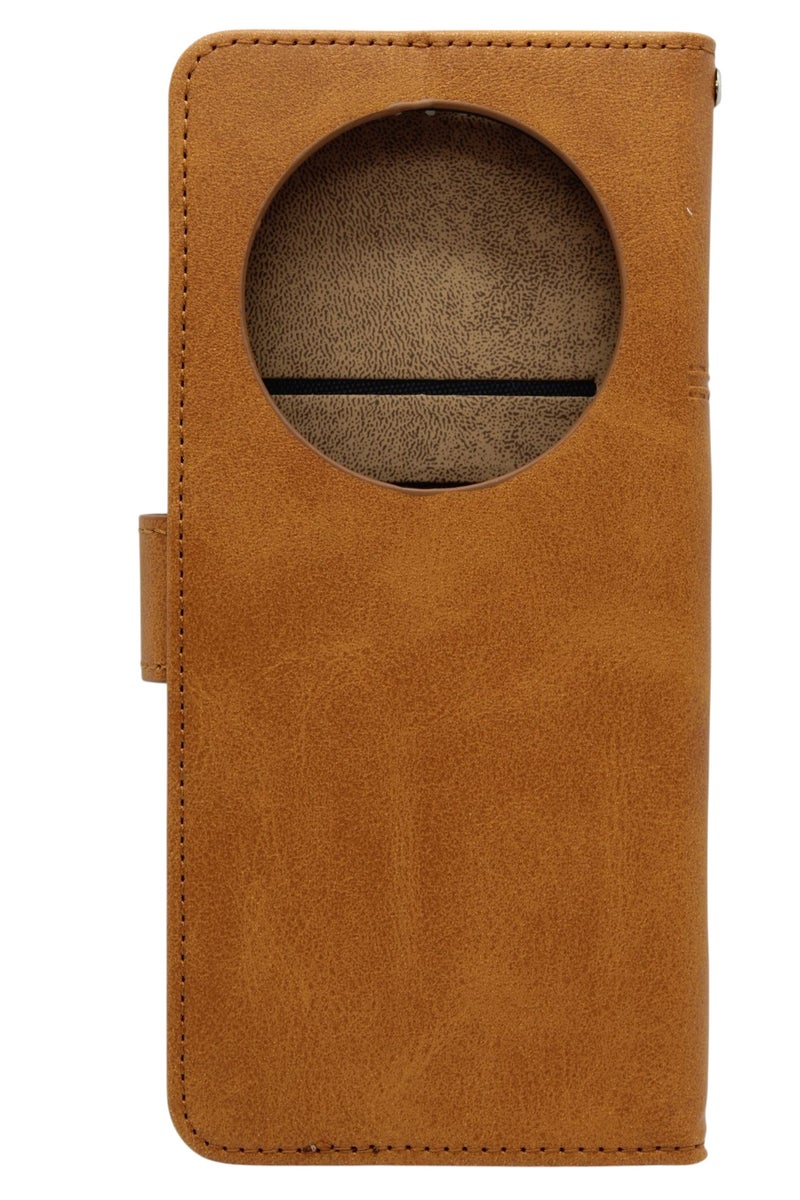 CFS C.F.S Leather Filp Cover For Realme 12 Pro / Realme 12 Pro+ - Havan - Image 1