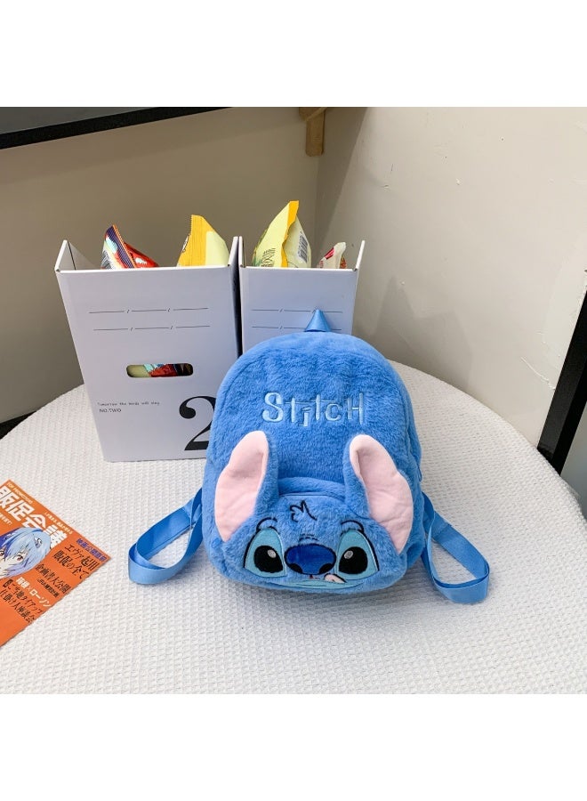 ILovhaprty Lilo & Toddler Backpack with 3D Ears, Lightweight Mini School Bag for Boys and Girls, Stitch Small Capacity Travel & Preschool Bag - Image 1