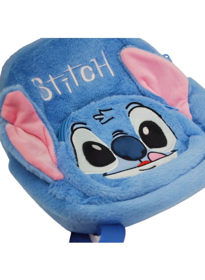 ILovhaprty Lilo & Toddler Backpack with 3D Ears, Lightweight Mini School Bag for Boys and Girls, Stitch Small Capacity Travel & Preschool Bag - Image 3