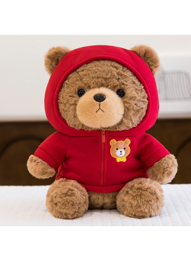 25CM Teddy Bear Stuffed Animal Plush Bear with Clothes, Lovely Plushies for Animal Themed Parties,Children's Companion Toy  - Image 2