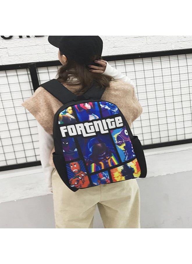 Arabest - Brand Fortnite style G school season new product Fortnite schoolbag teenager campus backpack Messenger bag pencil case three-piece set - Image 1