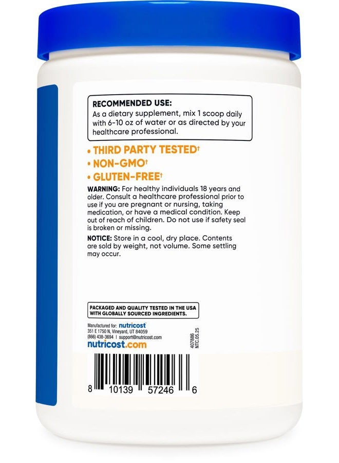 Nutricost N-Acetyl L-Cysteine (NAC) Powder 500 Grams - Vegan NAC, Non-GMO, Gluten Free - Image 5
