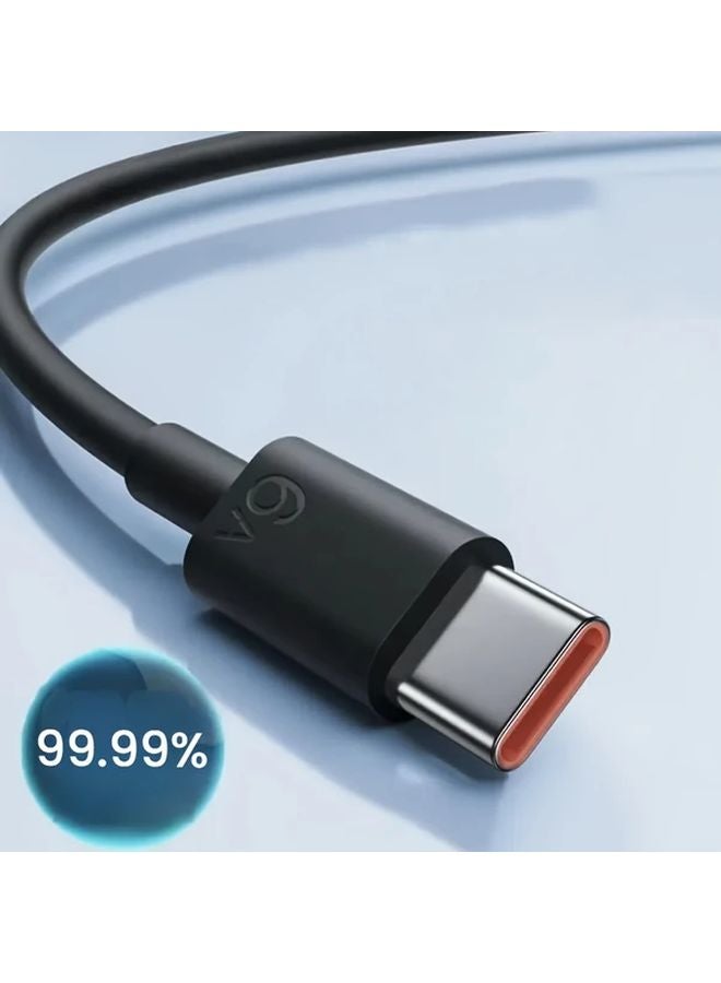Black 6pcs USB C Fast Charging Cable for iPhone 17 16 15 Huawei Xiaomi Android - Image 4