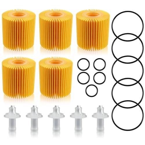 MOTOALL 04152-YZZA1 Oil Filter Kit for Toyota Avalon Camry RAV4 Sienna Lexus ES300h ES350 IS200t RX350 RX450h 04152-31090, 04152-YZZG1 - Image 1