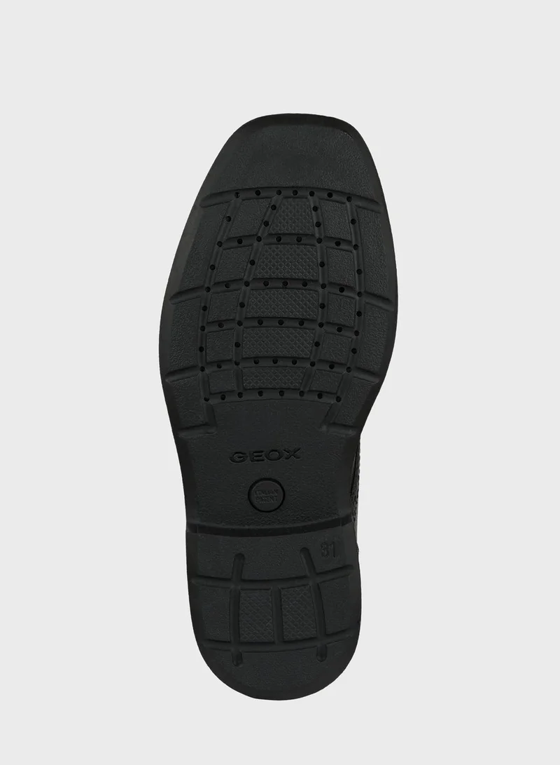 GEOX Kids Lace Up Formal Shoes