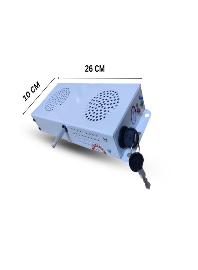 Everyday Walk Shutter Siren Security Alarm with 5 Mobile Number Calling, SMS Features | GSM Smart Plus Technology, Heavy Siren Alert for Retail Shops, Warehouses, Offices, Go-Downs, Garages - Image 4