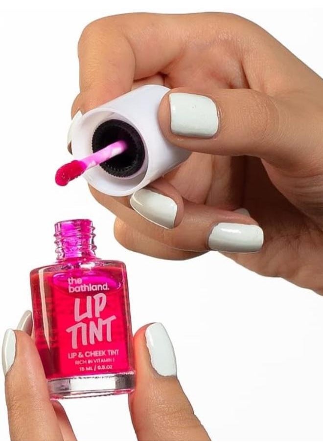 the bath land 2 Pieces Pink Lip Tint - 15ml  - Image 2
