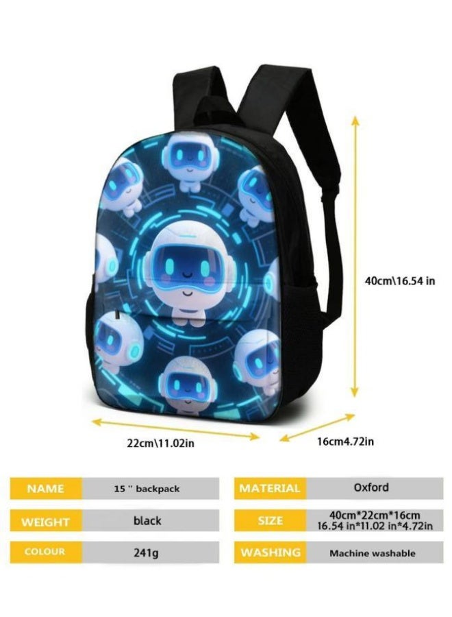 Bright Li Fire Unlock the new fashion of childish fun! Three-piece set of bags, cartoon elements for children and teenagers (students, children, friends' outings, mountain climbing, schooling, etc. can be used) - 45 - Image 5