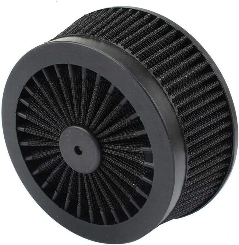 Wivplex Black Motorcycle Air Cleaner Filter Replacement Core - Image 1