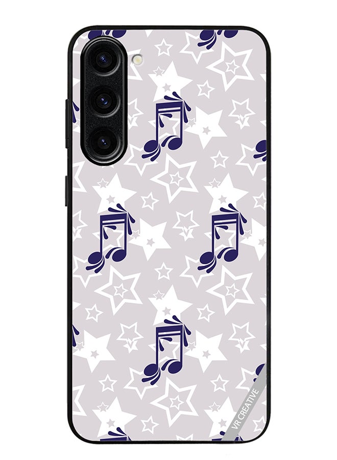 VR CREATIVE Protective Case Cover For Samsung Galaxy S24 Plus Music Pattern Design Multicolour - Image 1