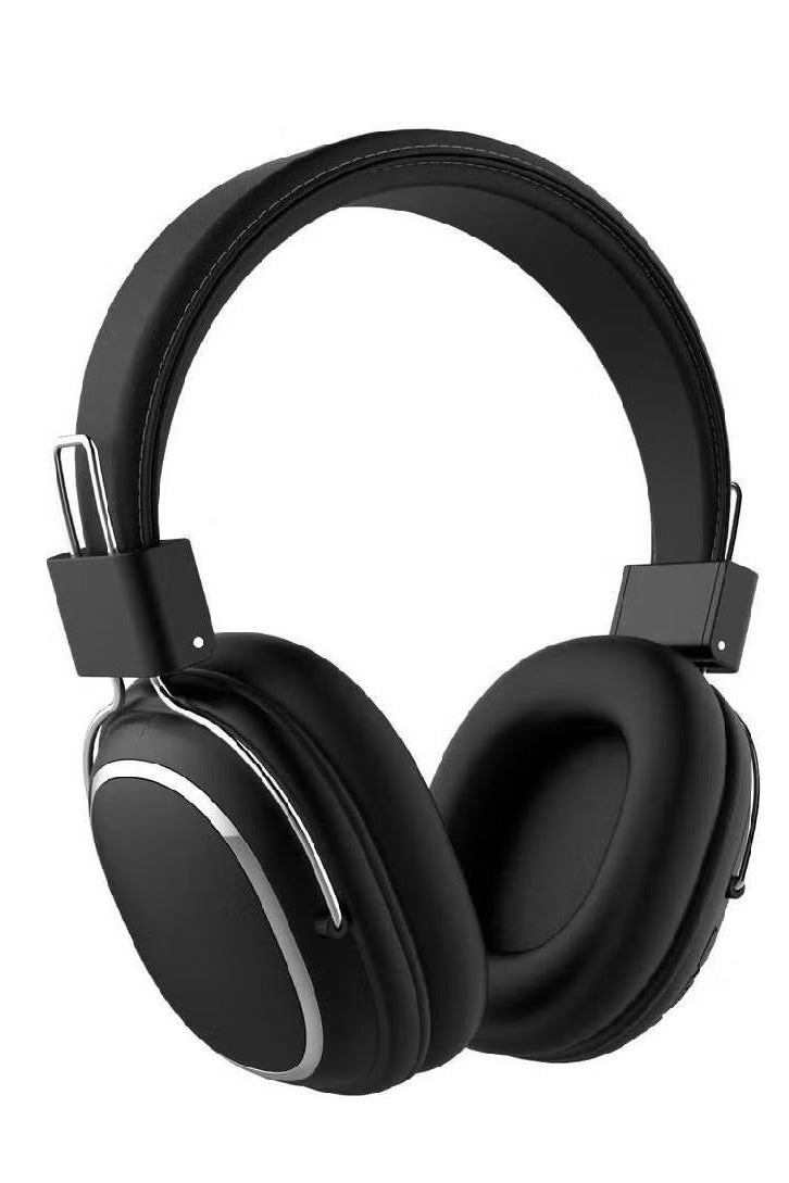 SD-1004 Bluetooth Headphones,Stereo Sound,Bluetooth Compatible Headset Wireless, Big Headphone, Sport Earphone, Support micro sd card/AUX/TF Card/Built in Microphone (black), Wireless, Wired - Image 1