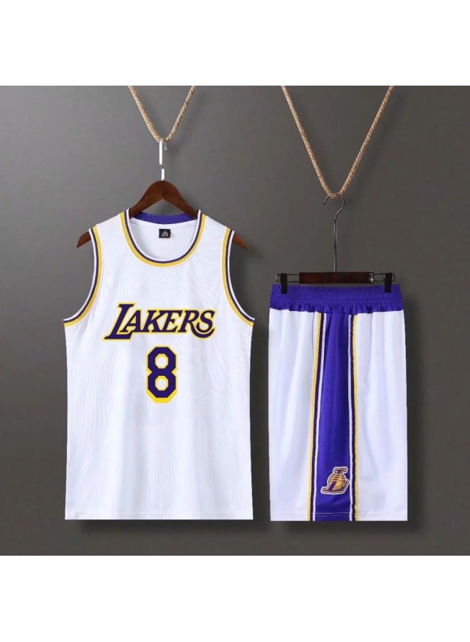 Long-term Spot Warriors Lakers Kobe James Raptors Bulls Children's Basketball Uniforms Jerseys Toddler Performance Uniforms