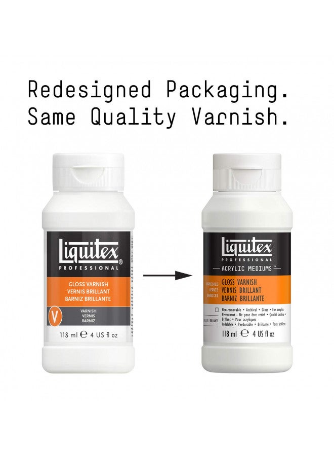 Liquitex ورنيش لقيتكس الاحترافي اللامع، 118 مل (4 أونصة) - Image 2
