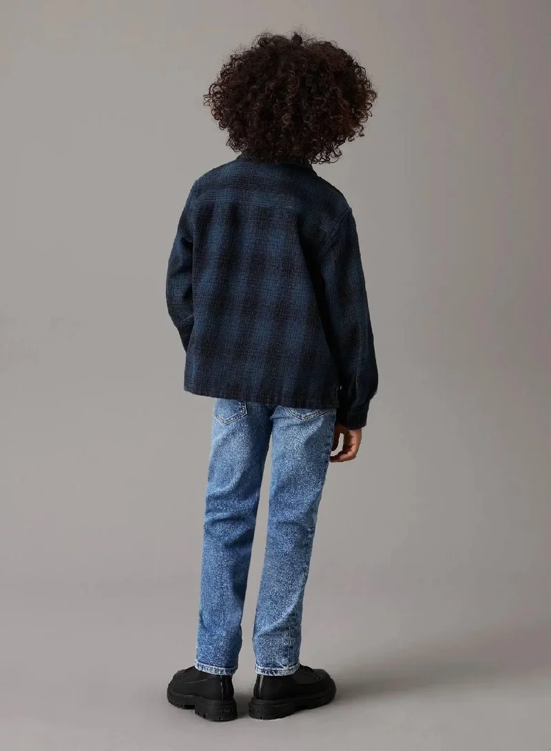 Calvin Klein Jeans Mid Rise Straight Jeans