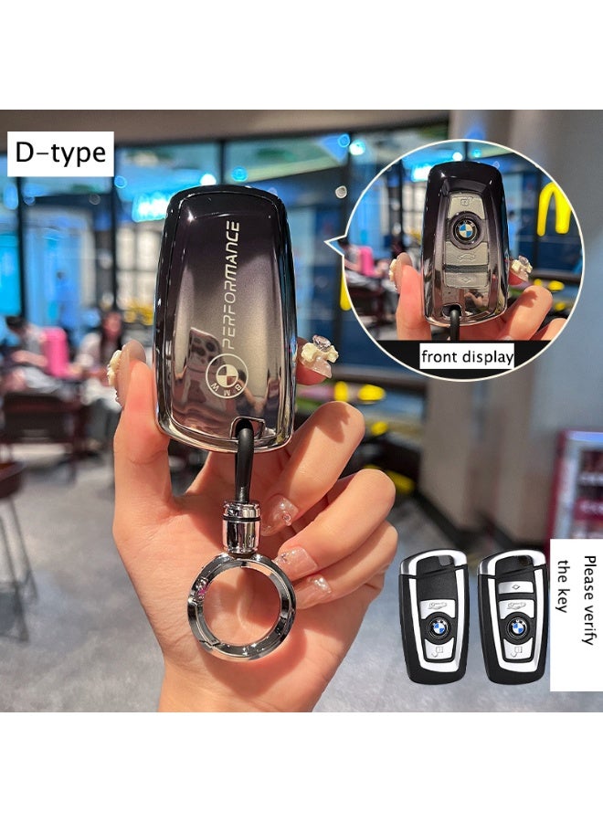 BMW High end car key shell case suitable for BMW 3 Series 325, BMW 5 Series 530, BMW x5, BMW x3, BMW x1, BMW i3 car key protection cover - Image 1