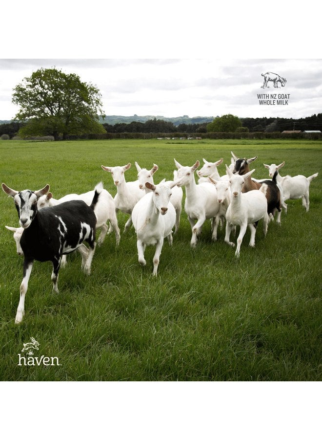 HAVEN Haven Goat Toddler Formula | 1 to 3 Years | Premium New Zealand Forage-fed Goat Whole Milk Toddler Formula | Wholesome Goodness | Gentle on Tiny Tummies | Immune Support | Prebiotics, Probiotics, DHA, Lutein | Non GMO | No Palm Oil | 14.1 oz - Image 5