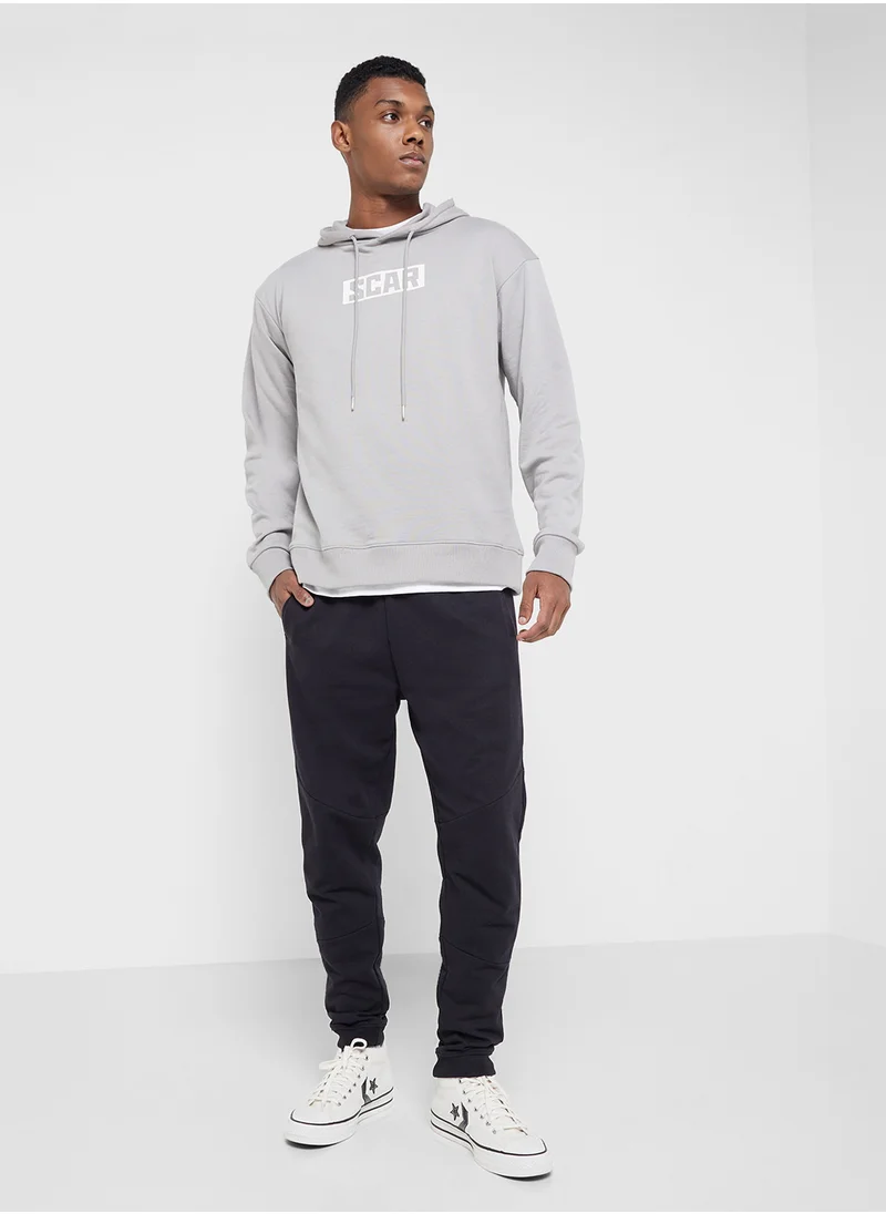 ديزني Scar Men'S Oversized Pullover Hoodie