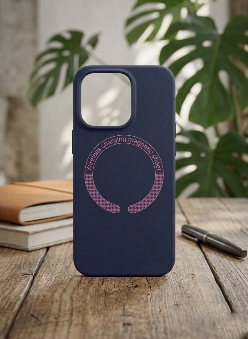 Grace iPhone 15  Magnetic Charging Case - Matte Finish, Slim - Image 4