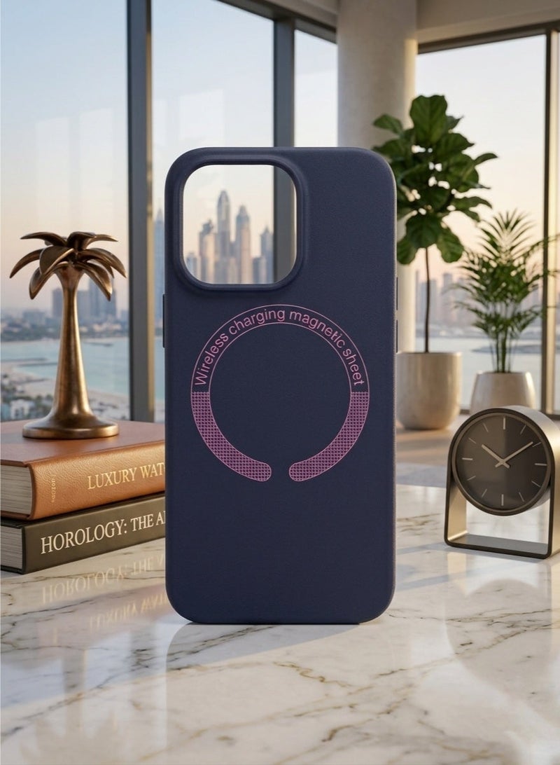 Grace iPhone 15  Magnetic Charging Case - Matte Finish, Slim - Image 3