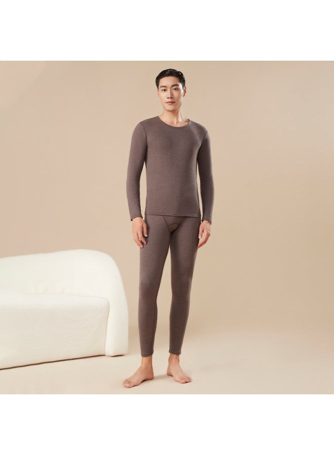 New Couple Thermal Underwear Men's Fever Plus Cashmere Silk Autumn Clothes Autumn Trousers Women's Suit Base Winter