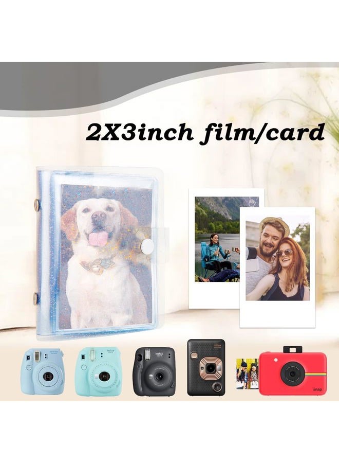 Ruibytree 2Packs 36 Pockets 2x3 Photo Album for Fujifilm Instax Mini 12 11 9 99 90 8+ 8 7s 7+ 40 26 25 evo Instant Camera, Polaroid Snap, Z2300, SocialMatic Instant Cameras & Zip Instant Printer (White) - Image 3