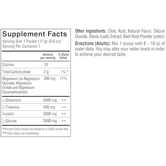 Spoken Nutrition Sleep Builder Sachets 14ct Cherry – Amino Acid and Magnesium Sleep Aid – Promotes Relaxation Recovery and Restful Sleep – Dependency-Free Nightly Formula - Image 3