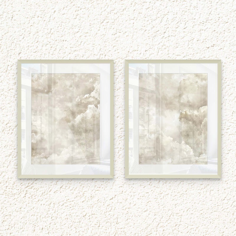 آرت دیکور  ديكور فني، طباعة بورتريه فنية جميلة مؤطرة، عمل فني تجريدي حديث، مطبوعات تجريدية بسيطة، ديكور جداري لغرفة المعيشة، غرفة النوم، المكتب، الاستوديو، ديكور منزلي - وإهداء - Image 1