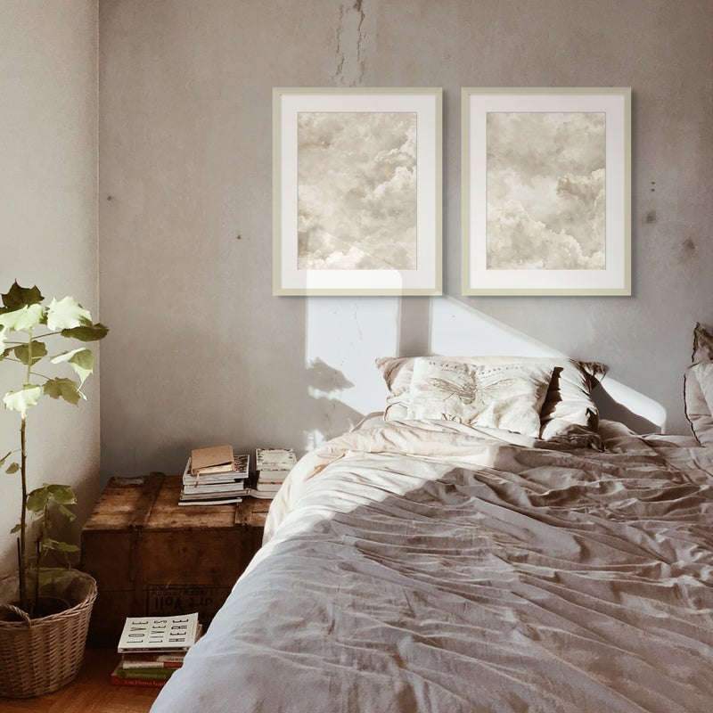 آرت دیکور  ديكور فني، طباعة بورتريه فنية جميلة مؤطرة، عمل فني تجريدي حديث، مطبوعات تجريدية بسيطة، ديكور جداري لغرفة المعيشة، غرفة النوم، المكتب، الاستوديو، ديكور منزلي - وإهداء - Image 3