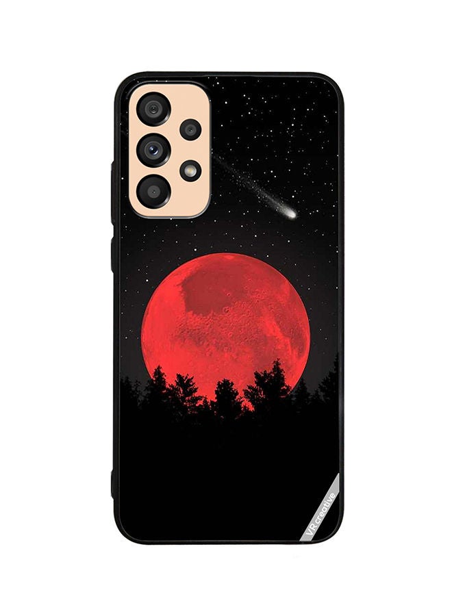 VR CREATIVE Protective Case Cover For Samsung Galaxy A53 5G Bloody Moon Design Multicolour - Image 1
