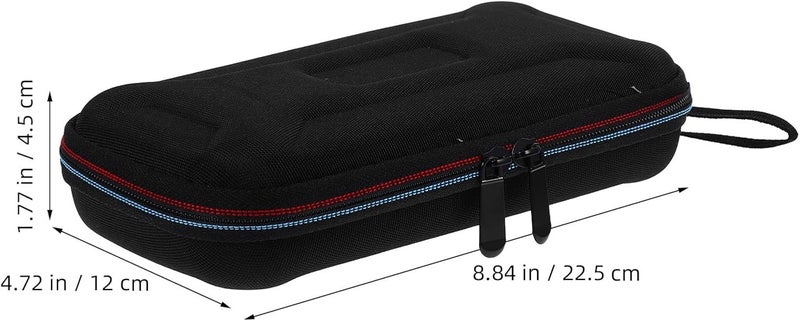 Calculator Padded Case and Graphing Calculator Carrying Pouch for Technicians, Eva Protective Storage Bag 22.5x12x4.5cm with Oxford Cloth Tool Tote, Travel and Daily Use - Image 2