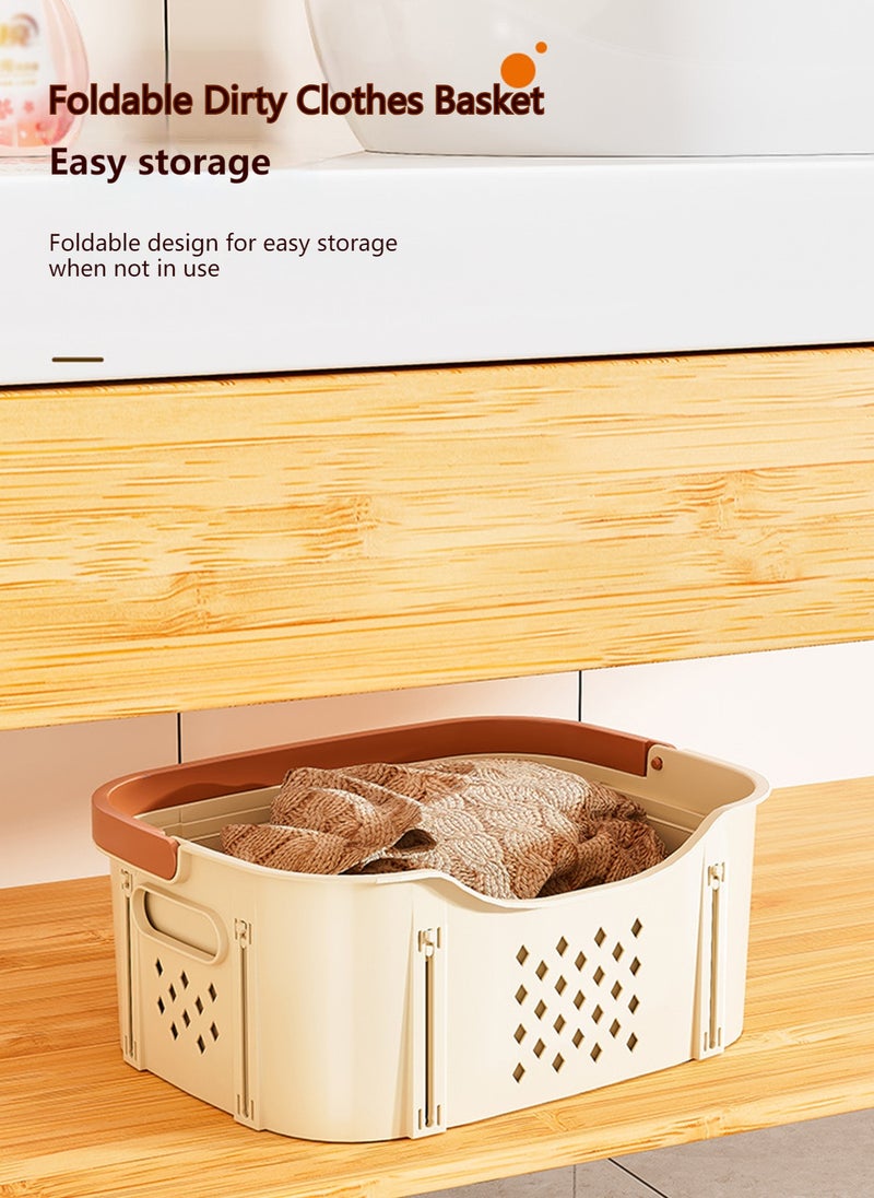 Sharpdo - Bathroom Clothes Storage Basket Dirty Clothes Basket with 1 Underwear - Image 1