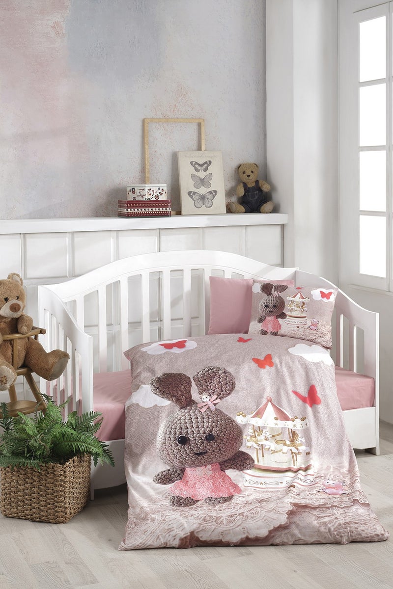 Bonjardin Home Digital Printed 3D Cotton Baby Bedding Set  - Image 1
