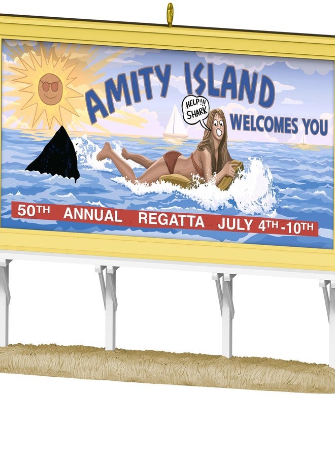 Hallmark Keepsake Christmas Ornament 2025, Jaws 50th Anniversary Help, Shark Movie Gifts - Image 5