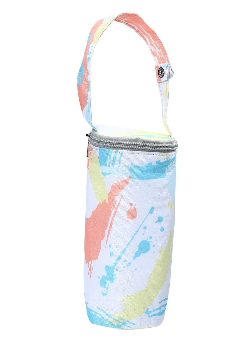 Portable Baby Bottle Cooler Bag, Insulated Thermal Bag for Daycare, Breast Milk Storage, Children’s Water Cup Holder, White Cotton Interlayer, Travel-Friendly Bottle Bag. - Image 1