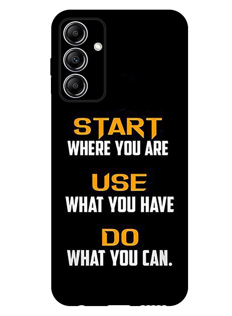 Theodor Protective Case Anti Scratch Shock Proof Bumper Cover For Samsung Galaxy A55 Start Where you are - Image 1