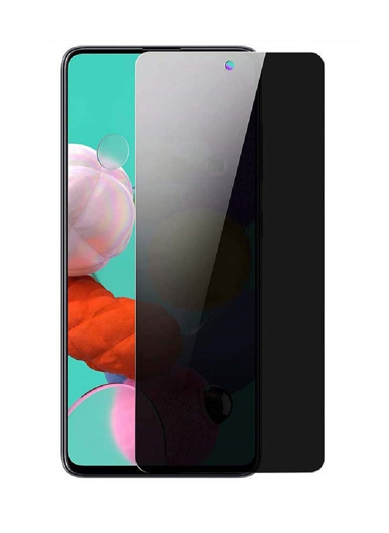 Super Tempered Glass Screen Protector Anti-Spy Privacy Designed For Samsung Galaxy A71 Full Screen Coverage And Bubble Free - Image 1