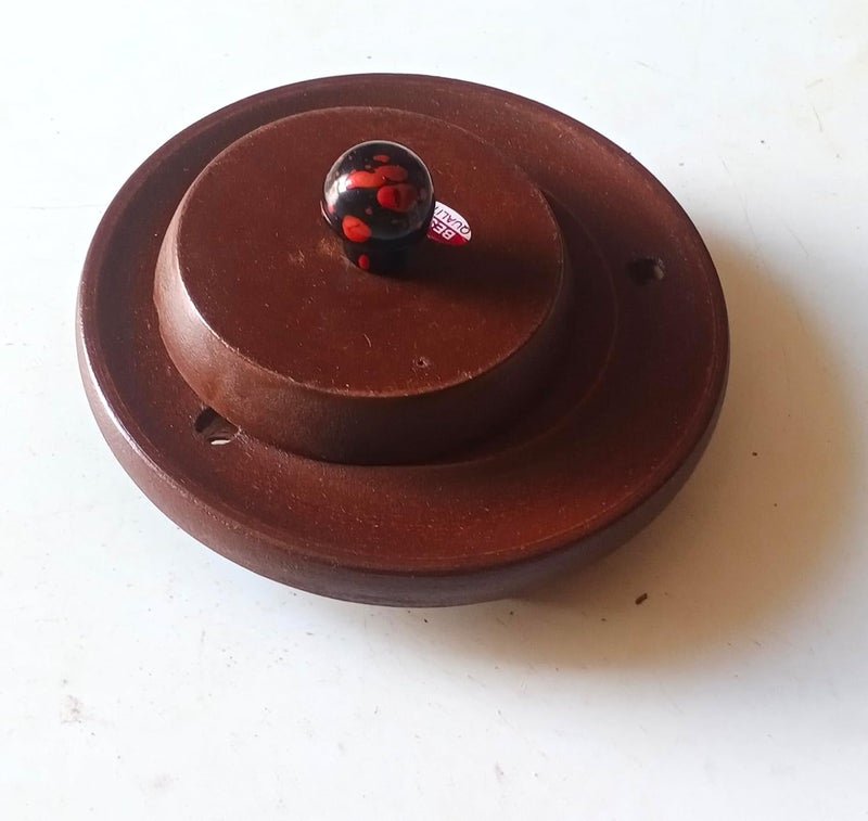 Wooden Adhirasam Oil Press with Handle Filter Knob  - Image 1