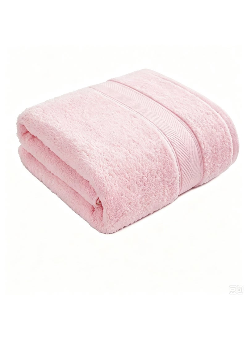 100% Cotton Bath Towel 140x70cm, Soft Absorbent Luxury Bath Sheet, 405g Quick Dry Face Body Towel for Bathroom, Gym & Travel