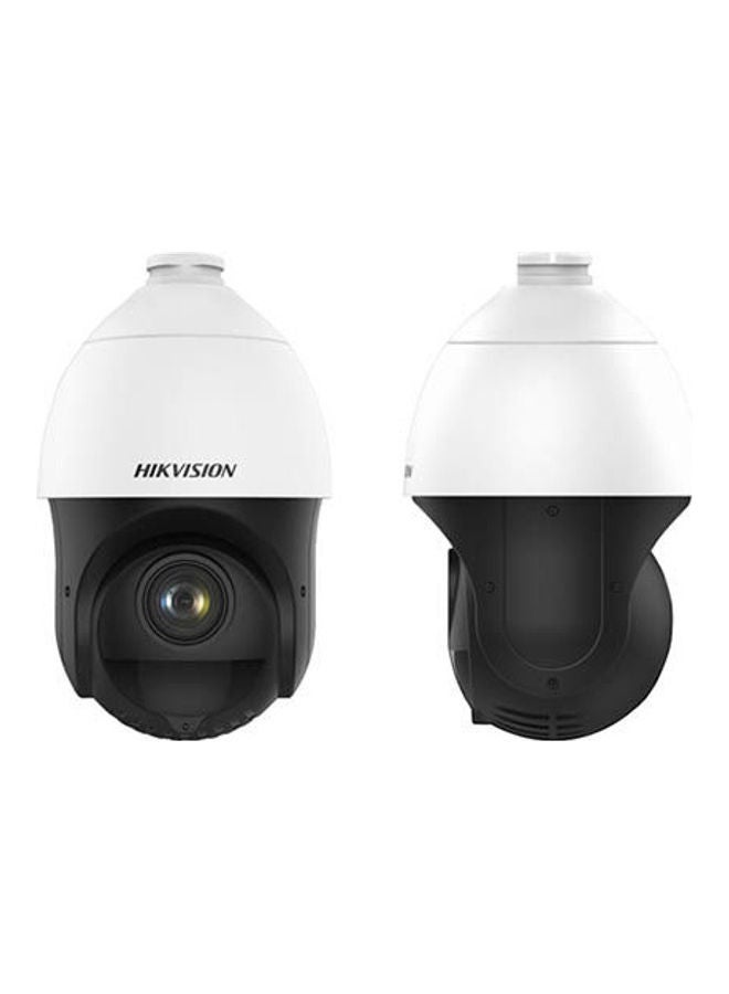 HIKVISION DS-2DE4425IW-DE(T5) 4MP Outdoor PTZ Network Camera, 25x Optical Zoom, 100m IR Range, H.265+ Video Compression, 120dB Wide Dynamic Range (WDR), IP66 Weatherproof, PoE, Remote Viewing, Auto Tracking, Motorized Focus, 3D Digital Noise Reduction (DNR), Auto-Iris, Smart Detection, ONVIF Compatible, and Edge Storage - Image 1