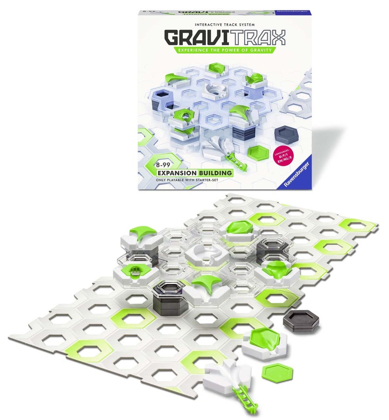 Gravitrax مجموعة توسيع البناء من رافينسبورجر غرافيتراكس - أضف تعقيدًا إلى مسار الكرات الخاص بك - لعبة تعليمية STEM متوافقة مع جميع مجموعات غرافيتراكس - هدية مثالية للعقول الإبداعية من سن 8 سنوات وما فوق - Image 4
