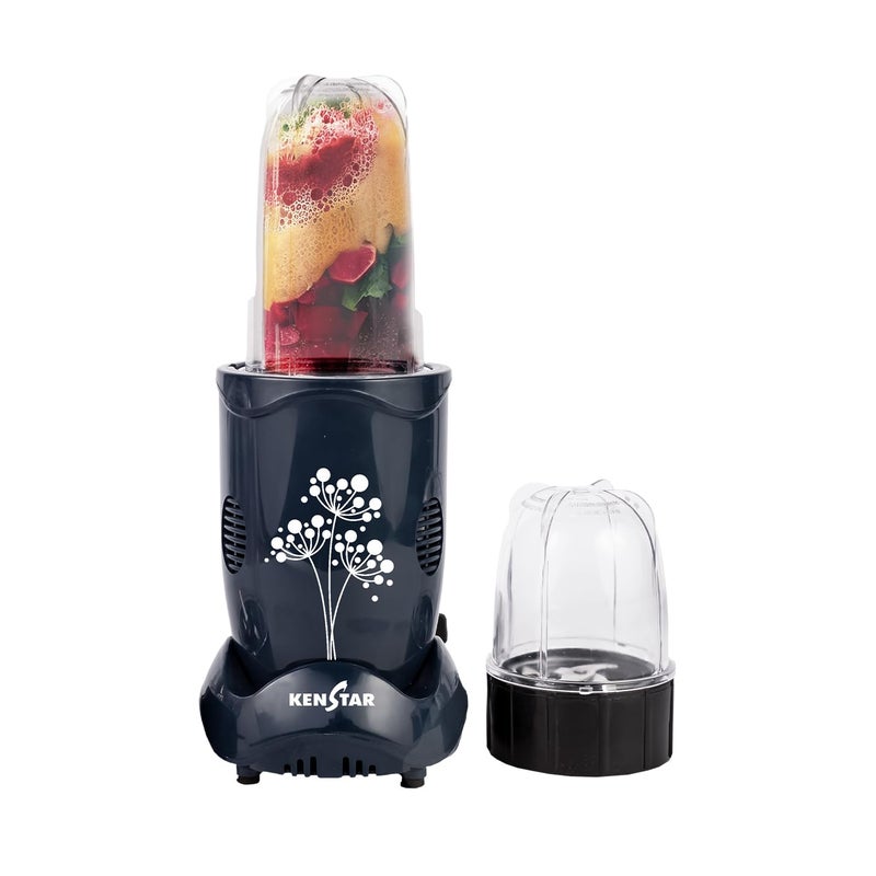 Kenstar Nutrino Mixer Grinder Blender | 2 Jar 350W | High Power Motor Juicer | Blender and Mixer | Durable ABS Body | Blue & Black - Image 3