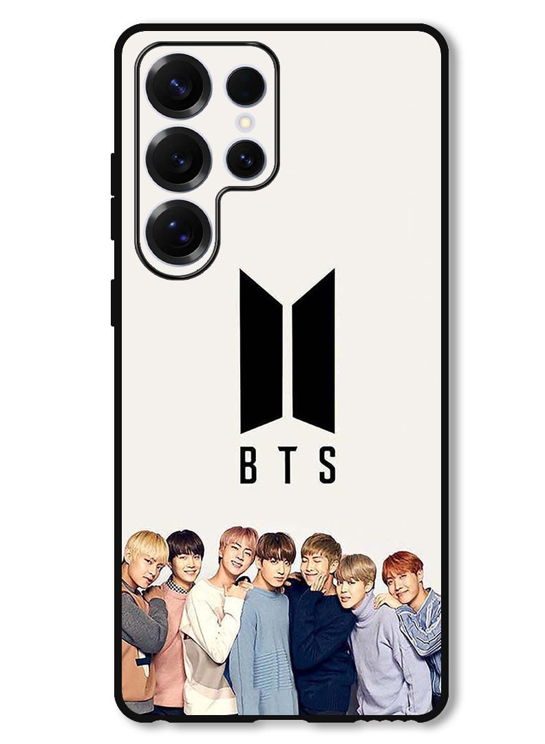 Theodor Protective Case Anti Scratch Shock Proof Bumper Cover For Samsung Galaxy S25 Ultra BTS Crew - Image 1