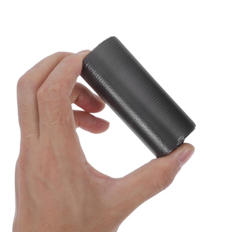 أكياس قمامة صغيرة 30x35 سم 10 لفات 300 قطعة أكياس قمامة سوداء قابلة للتخلص منها لسلة المهملات في المنزل والمكتب - Image 4