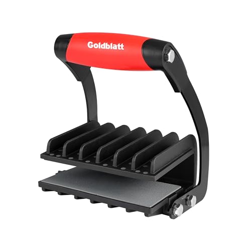 Goldblatt أداة نقل الألواح من جولدبلات، أداة رفع الخشب، أداة حمل الجدران الجافة - أداة نقل الخشب للألواح، لوح الأسمنت الصناعي - سمك التثبيت يصل إلى 1 بوصة - Image 1