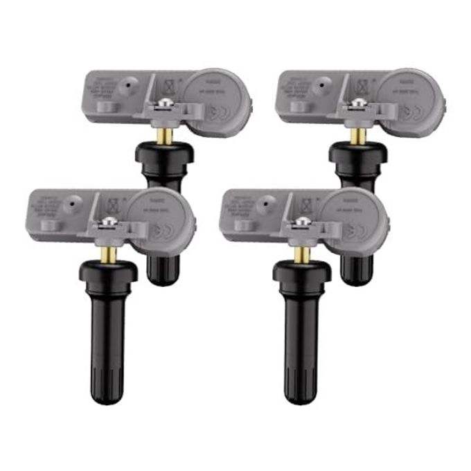 Jsueng Tpms Sensor Gm, 315Mhz Tire Pressure Monitoring System Sensor Compatible For Chevy Silverado Buick Cadillac Gmc Pontiac Saturn Saab Replaces 13581558 13586335 13598771 13598772 Set Of 4 - Image 4